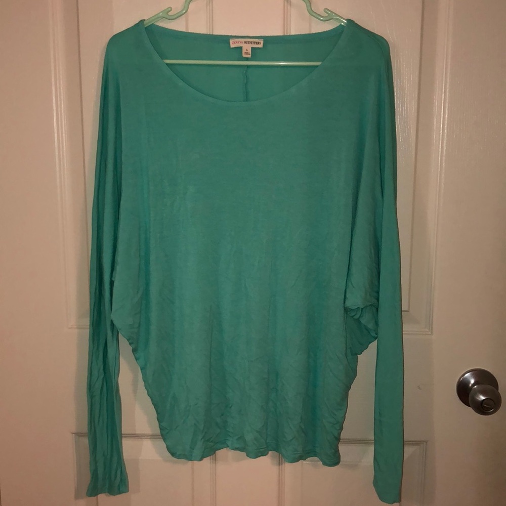 Flowy long sleeve shirt